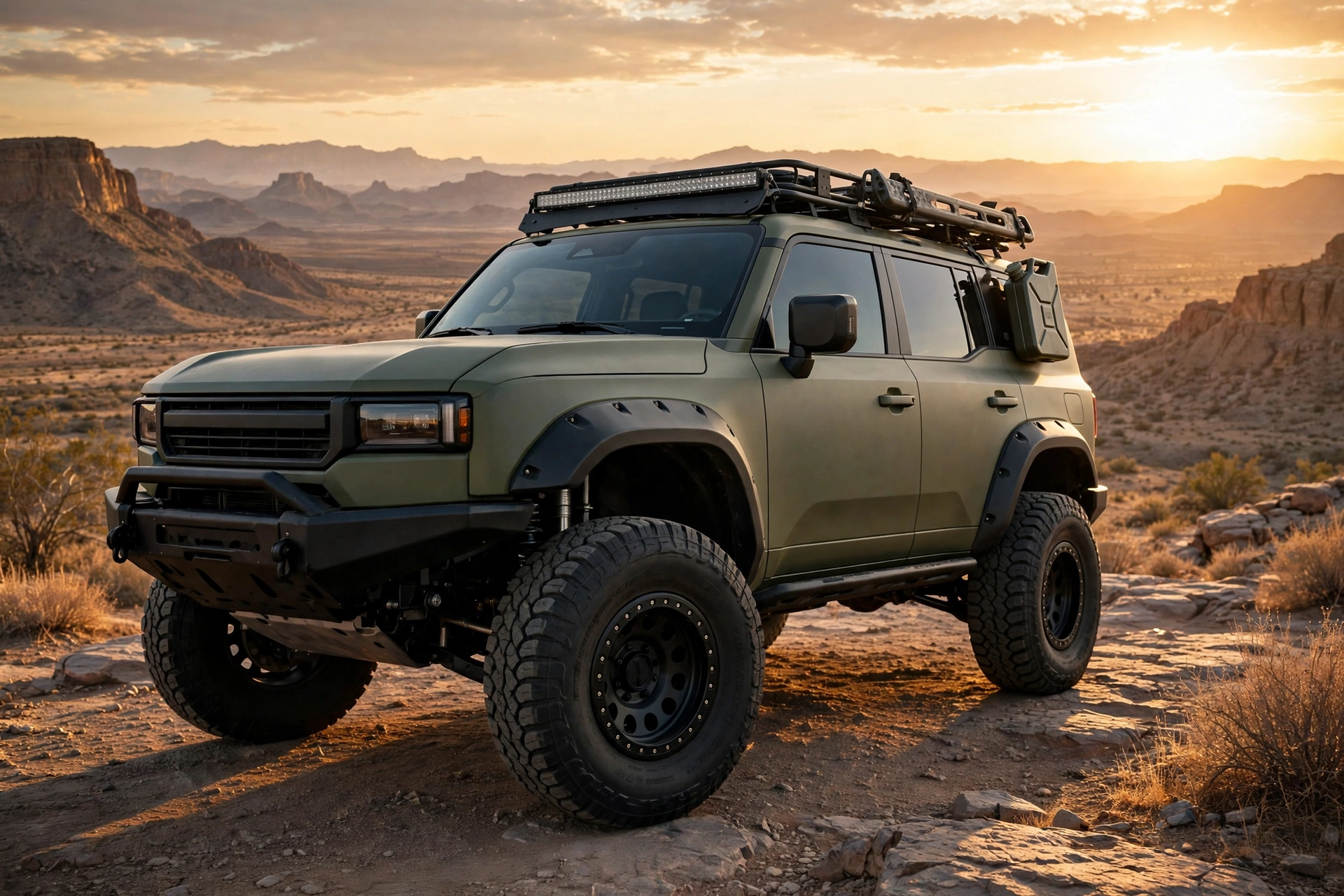 Lifted SUV concept car